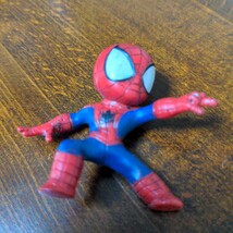 【 SPIDERMAN 】スパイダーマン フィギュア MARVEL 人形　自立しません　約4.4cm_画像2