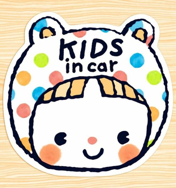 BABY IN CAR マグネットステッカー(ガムボールbabyちゃん）