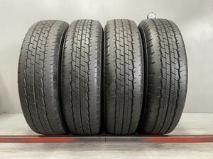 195/80R15(107/105L)LT[商品番号6699] ダンロップ SP175N 2018年製 4本セット 195/80/15