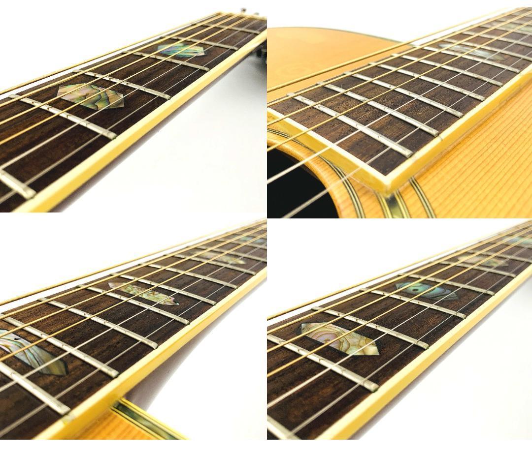 MORALES M30 アコースティックギター アバロン貝 縦ロゴ ダイアモンド