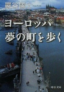ヨーロッパ　夢の町を歩く 中公文庫／巌谷国士(著者)
