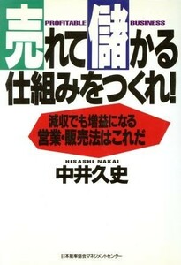 売れて儲かる仕組みをつくれ！ 減収でも増益になる。営業・販売法はこれだ。／中井久史(著者)