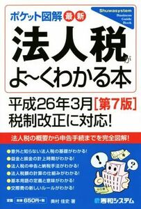 ポケット図解　最新法人税がよ～くわかる本　第７版／奥村佳史(著者)