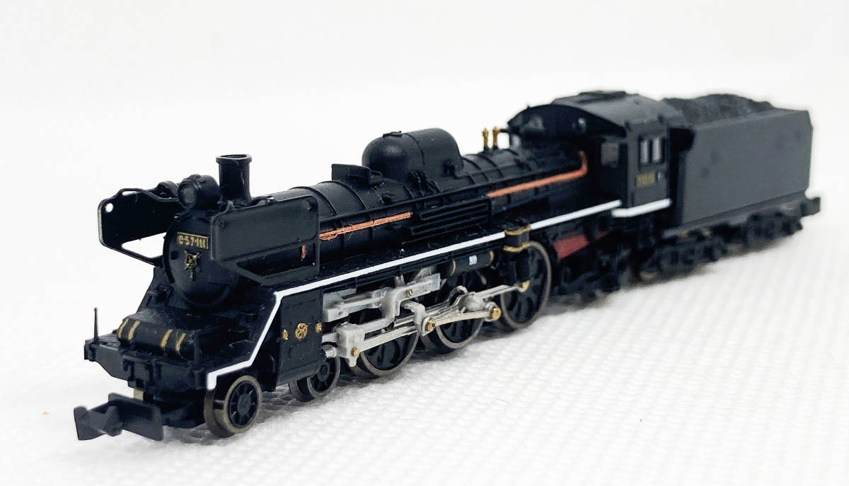 ロクハン 国鉄 C57形蒸気機関車 111号機タイプ(門鉄デフ) T027-2