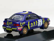 1/64 CM'S スバル インプレッサWRX[GC8] #3 Acropolis 1994 1st ラリーカーコレクションSS04スバル2_画像3