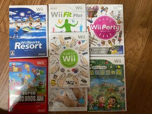 Wiiソフト Nintendo 任天堂Wii 7点セット バラ売り相談可