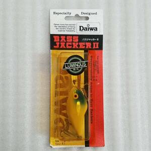 OLD 新品 ダイワ バスジャッカーⅡ ルミナス夜光 #B-1 11g 60mm　Daiwa BassJackerⅡ　オールドルアー