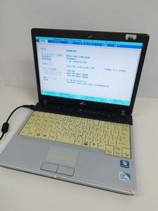 【ジャンク品】ノートPC 富士通 LIFEBOOK P770/B ノートパソコン