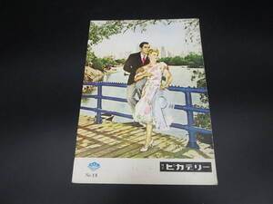 コレクター放出品　映画　愛情物語　ピカデリー　冊子　 送料140円（5241