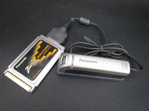  prompt decision Panasonic Panasonic PC card connection mobile scanner LK-RS300 handy scanner postage 350 jpy (G028