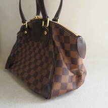 美品★ ルイヴィトン LOUIS VUITTON ダミエ ヴェローナPM N41117 ハンドバッグ ワンショルダー ブランド メンズ レディース_画像4