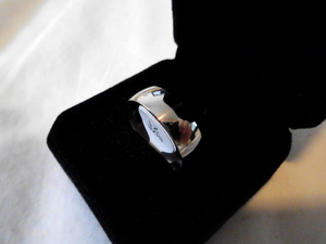  new goods! free shipping! men's ring ( man * ring ) silver roundness design 25 number *