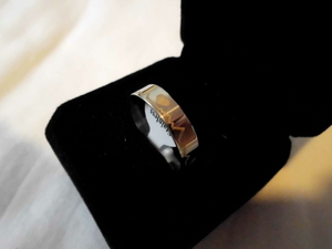  new goods! free shipping! men's ring ( man * ring ) silver heart rate 25 number *