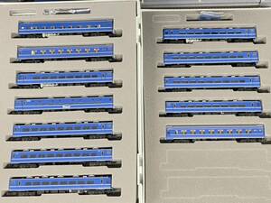 tomix トミックス JR 14 系 客車 はまなす フル編成 12 両 セット 品番 92856 品番 92857 品番 2505 各寝台車 梯子パーツ付アップグレード