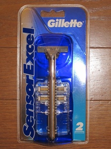【新品】 Gillette / ジレット センサーエクセル (替刃2個付)