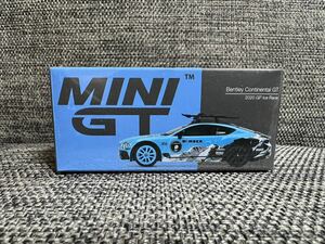 MINI GT 1/64 247 ベントレー コンチネンタル GT GPアイスレース 2020(左ハンドル)