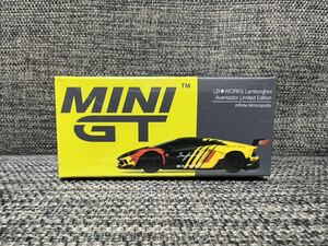 MINI GT 1/64 329 LB WORKS リバティウォーク ランボルギーニ アヴェンタドール リミテッド　エディションインフィニティモータースポーツ