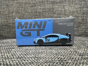MINI GT 1/64 487 Bugatti Chiron Pur Sport ブガッティシロン ピュアスポーツ　Grand Prix