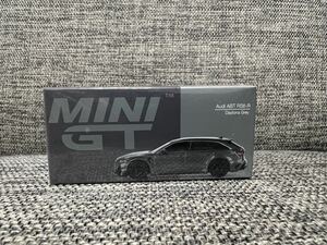 MINI GT 1/64 479 アウディ ABT RS6-R デイトナグレー 左ハンドル MGT00479-L