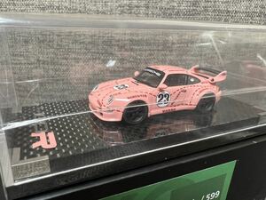 1/64 AIR Cooled Model GUNTHER WERKS 400R ピンクピッグ　ポルシェ