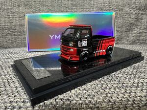日本未発売ブランド　YM MODEL 1/64 スズキ キャリイ フーニガン D12 pickup ADVAN 世界限定　299個限定