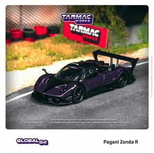 ターマック　ワークス　1/64 パガーニ ゾンダ R Viola PSO Pagani Zonda R 紫 パープル