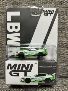 MINI GT 1/64 308 LB★WORKS GR スープラ CSR2 右ハンドル　LBブリスター　レア