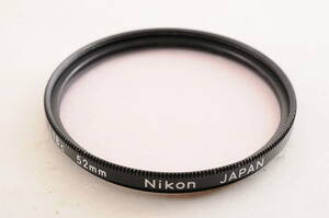 純正 ニコン NIKON L1Bc 52mm カメラ レンズ 保護フィルター @2480