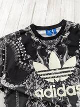 adidas Originals/アディダスオリジナルス/sweatshirt Pavao crewneck/絨毯柄プルオーバースウェット/孔雀×ペルシャ調総柄/SIZE XL_画像4