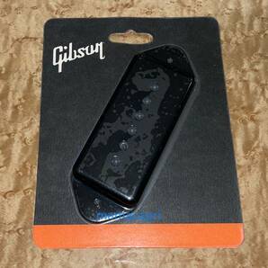 新品 Gibson USA純正 Pick up Cover P-90/P-100 Dog Ear PRPC-040 Blackパッケージ入 ギブソン ピックアップ カバー ドッグイヤー ブラックの画像1