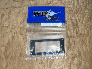 新品 WD Music純正 Metal Mini Humbucker Pickup Mounting Ring Black ミニ ハムバッカー 用 ピックアップ マウント リング エスカッション