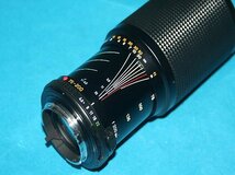 ★ 限定 超激安出品！ 希少！望遠ズーム！綺麗な完動品！★ ミノルタ MINOLTA NewMD 75-200mm F4.5 ※ SR , MD マウント！少難有り！EH0901_画像6