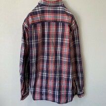 [KWT1015] Levi‘ｓ チェック柄長袖シャツ メンズ パープル×レッド×イエロー×ホワイト L 80_画像3