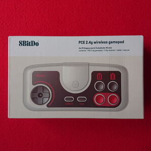 【新品/8bitdo】PC Engine mini(PCエンジン ミニ用)ワイヤレス コントローラー/ゲームパッド(Switchも互換性あり)(23.8の画像2