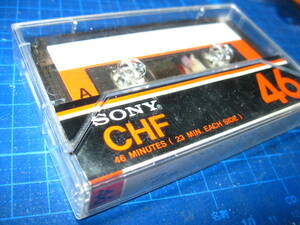使用済み　中古　 カセットテープ　SONY　CHF46　Type1　 ノーマル　46分　1本　爪あり　No.1513