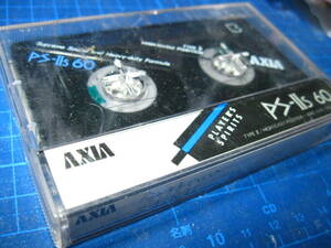 使用済み　中古　 カセットテープ　富士アクシアPS-2s60　Type2　 ハイポジ　60分　1本　爪あり　No.1507