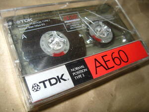 使用済み　中古　 カセットテープ　TDK　AE690　Type1　 ノーマル　60分　1本　爪あり　No.1517