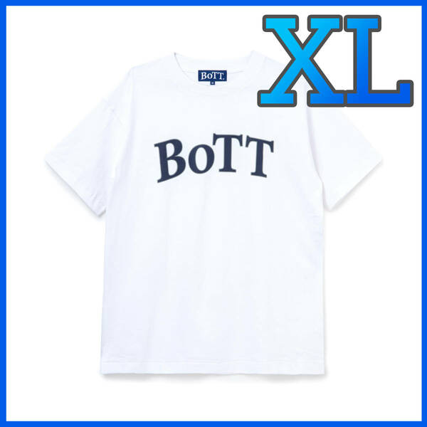新品 未開封 XL BoTT OG Logo Tee White XLarge ボット Tシャツ ロゴ 白 ホワイト
