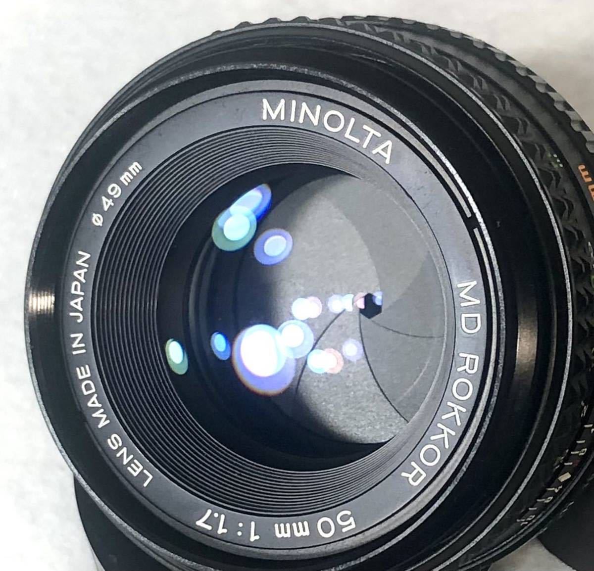 2023年最新】ヤフオク! -minolta md 50mm f1.7の中古品・新品・未使用