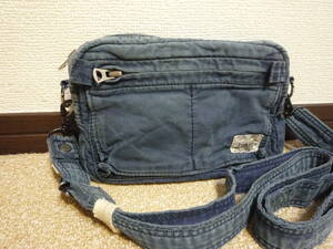 ★拘りの逸品 インディゴブルー 本藍染!!★吉田カバン PORTER DEEP BLUE ショルダーバッグ/ NO.630-06445