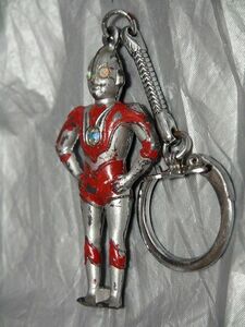  Ultraman ①44 month that time thing cheap sweets dagashi shop less version right Pachi monster anti moni - alloy key holder 1971 year [ inspection Showa era toy chi-p toy 