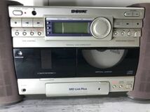 23M08-87N：ソニー SONY パーソナル オーディオ システム CD ラジカセ ZS-D7 テープ再生OK CD再生NG_画像3