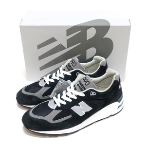 NEW BALANCE M990BL2 BLACK MADE IN USA M990V2 US7.5 25.5cm ( ニューバランス M990 V2 ブラック 黒 アメリカ製 )