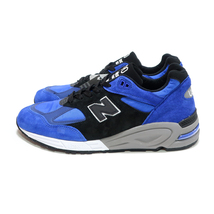 NEW BALANCE M990PL2 BLUE/BLACK MADE IN USA M990V2 US11.5 29.5cm ( ニューバランス M990 V2 ブルー/ブラック 青黒 アメリカ製 )_画像2