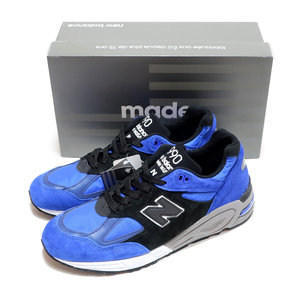 NEW BALANCE M990PL2 BLUE/BLACK MADE IN USA M990V2 US11.5 29.5cm ( New balance M990 V2 голубой / черный синий чёрный America производства )