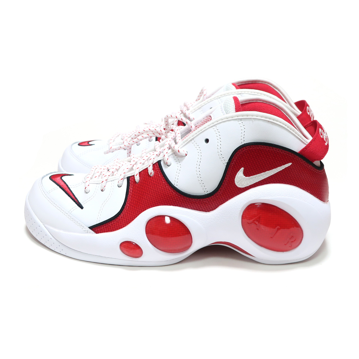 NIKE AIR ZOOM FLIGHT 95 WHITE/TRUE RED-BLACK US8 26cm ナイキ エア