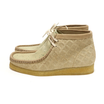 CLARKS ORIGINALS SWEET CHICK WALLABEE BOOT NATURAL/GREEN UK8 26cm クラークス オリジナルズ ワラビー ナチュラル NAS ナズ_画像2