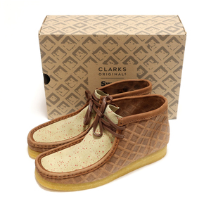 CLARKS ORIGINALS SWEET CHICK WALLABEE BOOT BROWN/RED UK10 28cm クラークス オリジナルズ スイートチック ワラビー ブラウン NAS ナズ