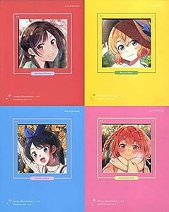 即決【送料無料】アニメBlu-ray☆彼女、お借りします 全4巻セット☆