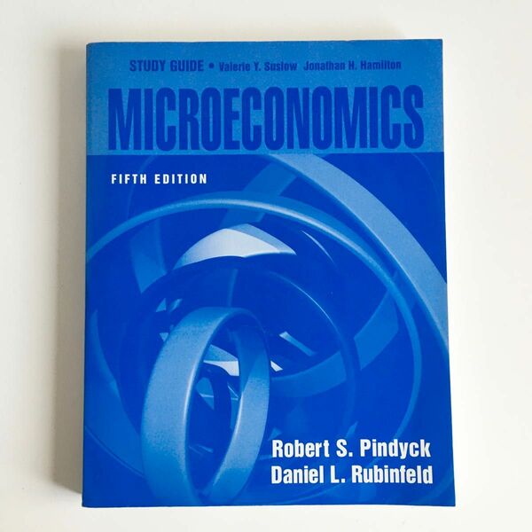 【美品】洋書 英語 Microeconomics Fifth edition